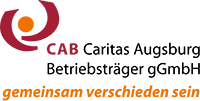 Bild Logo + Claim Caritas Augsburg Betriebträger gGmbH